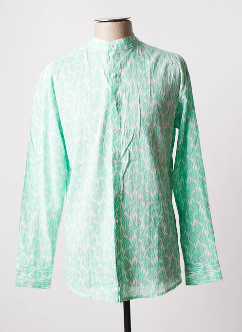 Cămașă cu mâneci lungi verde TERRE ROUGE bărbat