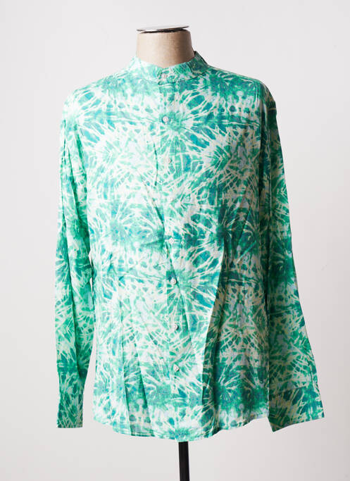 Cămașă cu mâneci lungi verde TERRE ROUGE bărbat