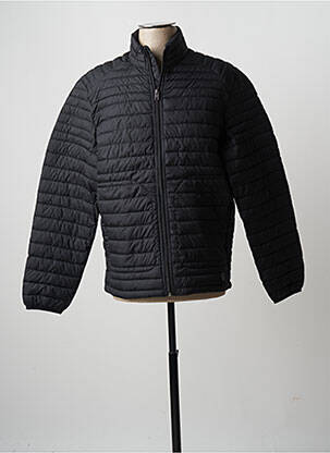 Geacă matlasată buzunare fără glugă negru JACK & JONES bărbat