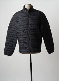 Geacă matlasată mâneci lungi fără glugă negru JACK & JONES bărbat