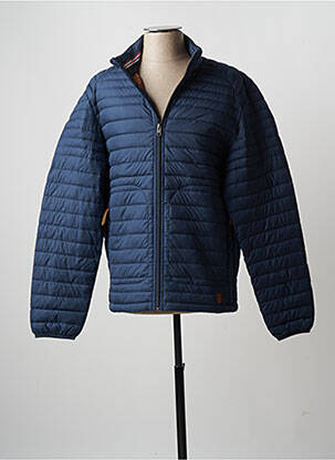 Geacă matlasată buzunare fără glugă albastru JACK & JONES bărbat