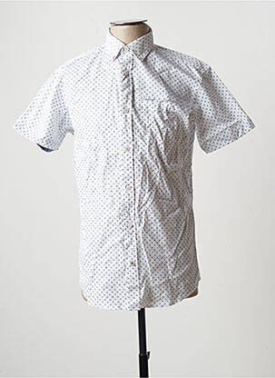 Cămașă cu mâneci scurte alb JACK & JONES bărbat