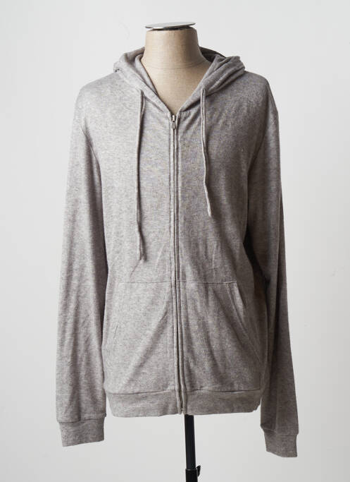 Vestă cu mâneci lungi gri JACK & JONES bărbat