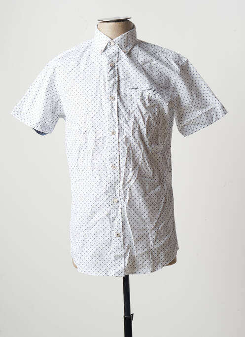 Cămașă cu mâneci scurte alb JACK & JONES bărbat