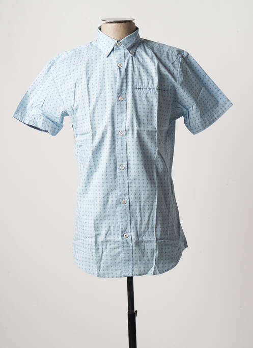 Cămașă cu mâneci scurte albastru JACK & JONES bărbat