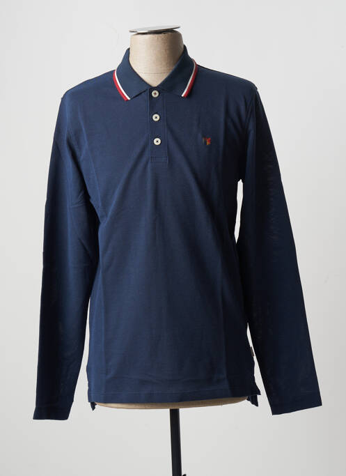 Polo albastru JACK & JONES bărbat