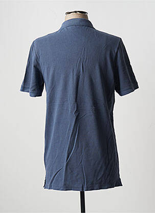 Polo broderie cu motive brodate mâneci scurte albastru JACK & JONES homme