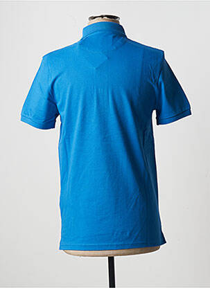 Polo broderie cu motive brodate mâneci scurte albastru LYLE & SCOTT bărbat