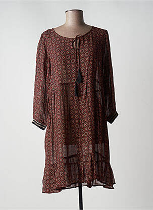 Rochie midi maro CREAM femeie