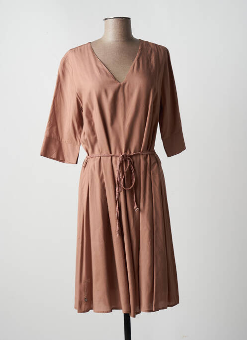 Rochie scurtă maro CREAM femeie