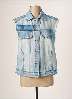 Jachetă de blugi albastru CREAM femeie