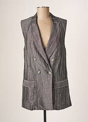 Sacou gri LAUREN VIDAL femeie