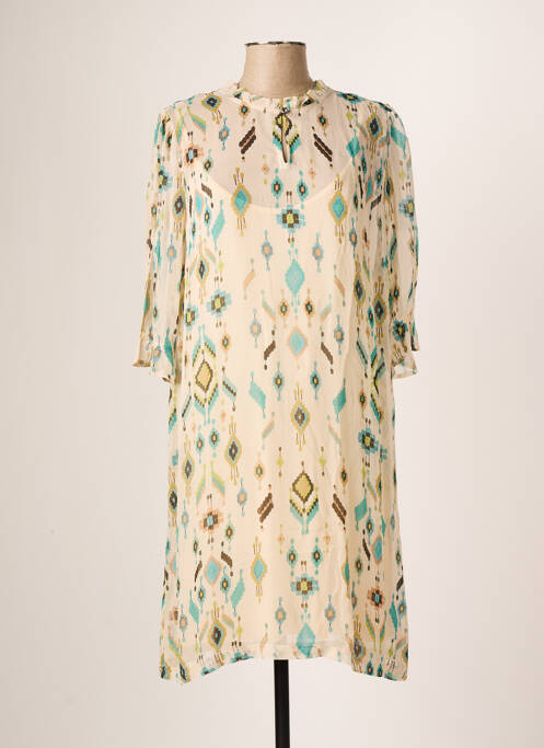 Rochie midi bej CREAM femeie