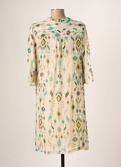 Rochie midi bej CREAM femeie