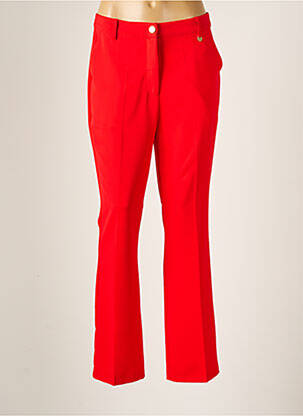 Pantalon drept roșu LOLA CASADEMUNT femeie