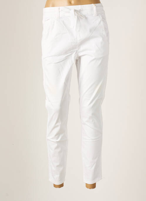 Pantalon 7/8 alb CREAM femeie