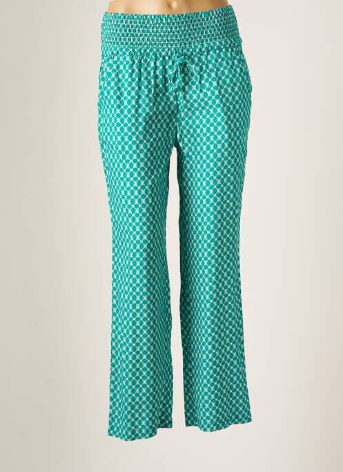 Pantalon larg verde CREAM femeie