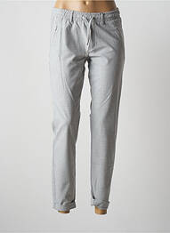 Pantalon chino mărime normală mărime normală gri PARA MI femme