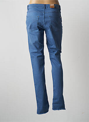 Pantalon slim elasticitate mărime normală albastru PARA MI femeie