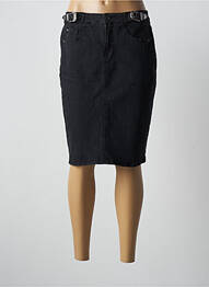 Fustă midi croială dreaptă negru CREAM femme