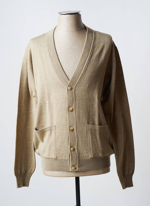 Vestă cu mâneci lungi bej CHAIRMAN bărbat