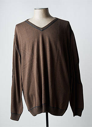 Pulover maro ALLSIZE bărbat