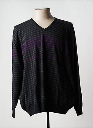 Pulover negru MAXFORT bărbat