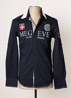 Cămașă cu mâneci lungi albastru VESTIAIRES PRINCIPAUTE CANNOISE bărbat