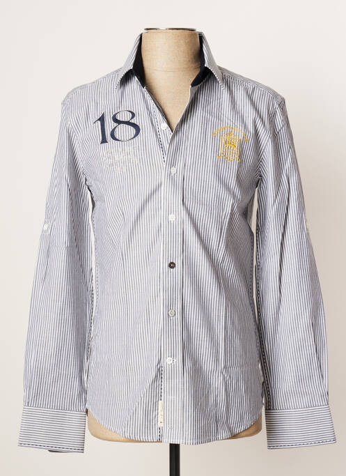 Cămașă cu mâneci lungi gri VESTIAIRES PRINCIPAUTE CANNOISE bărbat