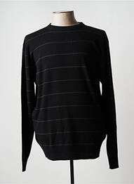 Pulover elasticitate mâneci lungi negru DUKE bărbat