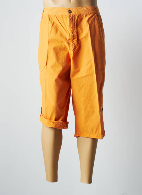 Pantalon trei sferturi inserții mărime normală portocaliu DANIEL HECHTER homme