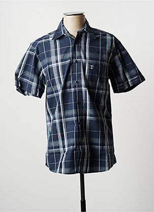 Cămașă cu mâneci scurte albastru DUKE bărbat