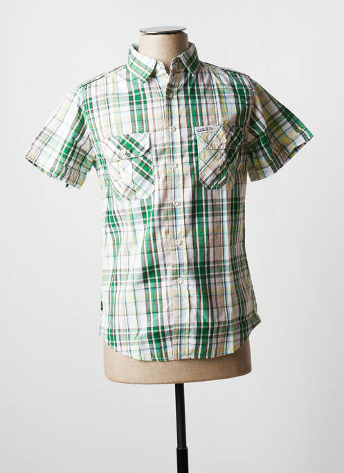 Cămașă cu mâneci scurte verde SCOTT-FOX bărbat