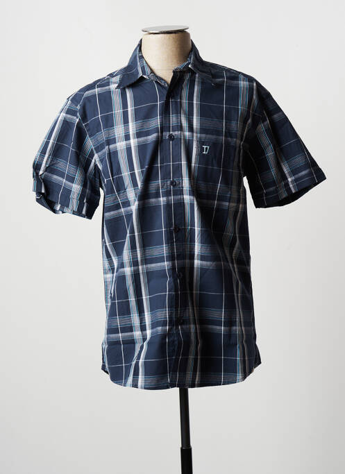 Cămașă cu mâneci scurte albastru DUKE bărbat