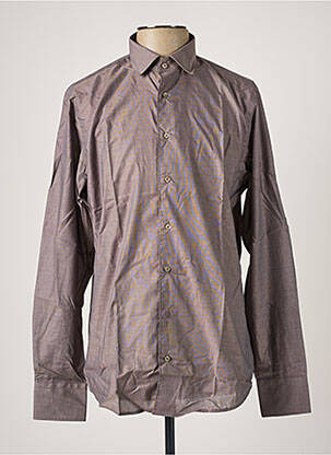 Cămașă cu mâneci lungi maro DANIEL HECHTER bărbat