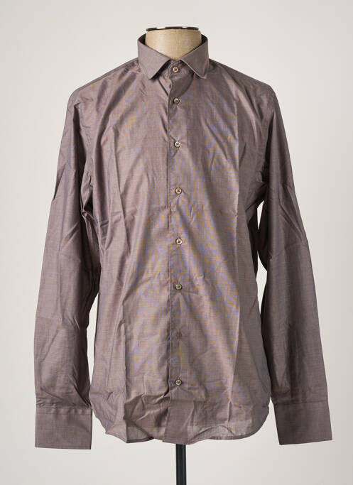 Cămașă cu mâneci lungi maro DANIEL HECHTER bărbat