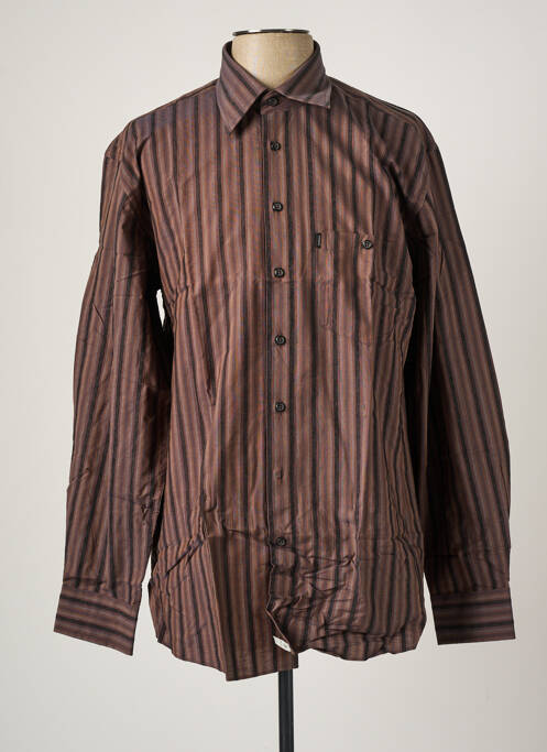 Cămașă cu mâneci lungi maro DORNBUSCH bărbat