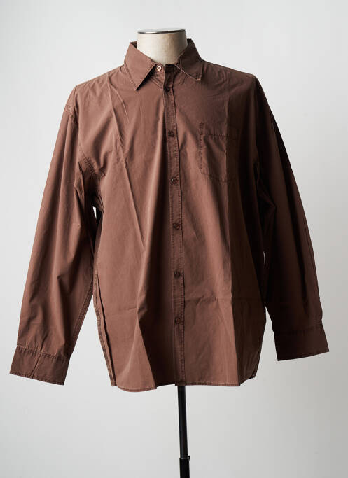 Cămașă cu mâneci lungi maro PIONIER bărbat