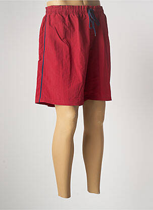 Șort de baie roșu D555 bărbat