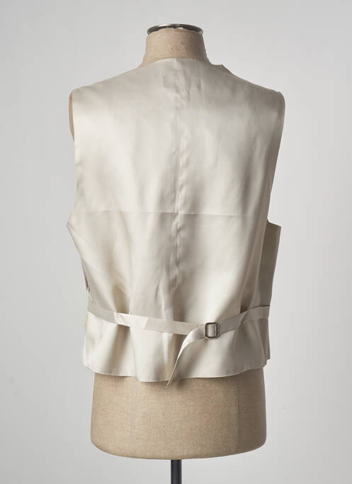 Vestă fără mâneci bej COULEURS DU SUD bărbat