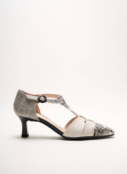 Sandale/Pantofi decupați bej HISPANITAS femeie