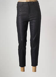 Pantalon 7/8 talie înaltă talie înaltă negru R.DISPLAY femeie