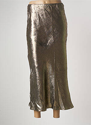 Fustă lungă galben CHARMING GIRL femeie