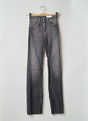 Blugi cu croială evazată gri ONLY femeie