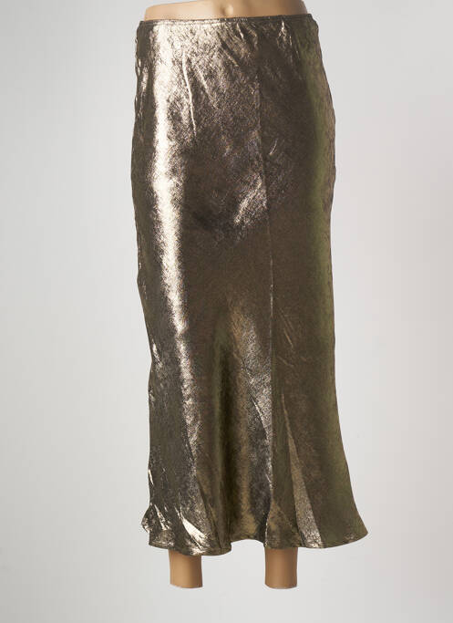 Fustă lungă galben CHARMING GIRL femeie