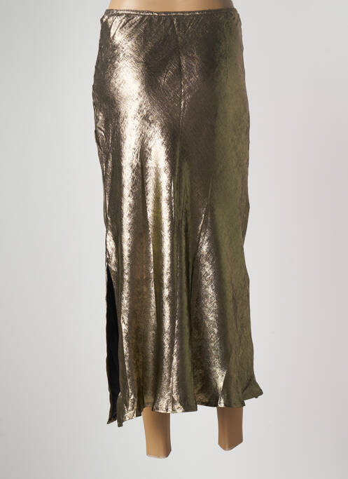 Fustă lungă galben CHARMING GIRL femeie