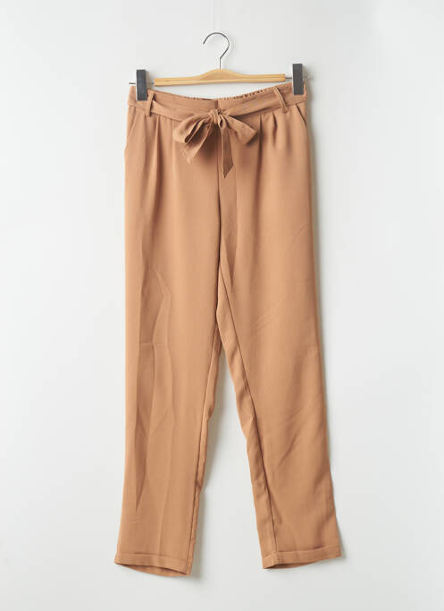 Pantalon drept bej CERISE BLUE femeie