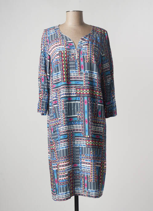 Rochie lungă albastru TERRE DE FÉES femeie