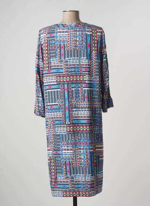 Rochie lungă albastru TERRE DE FÉES femeie