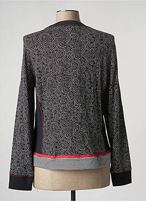 Jachete casual guler rotund negru PAUPORTÉ femeie